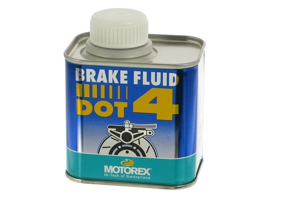 MOTORCYCLE BRAKE FLUID MOTOREX DOT 4 BRAKE FLUID 250mL FAST POST ...