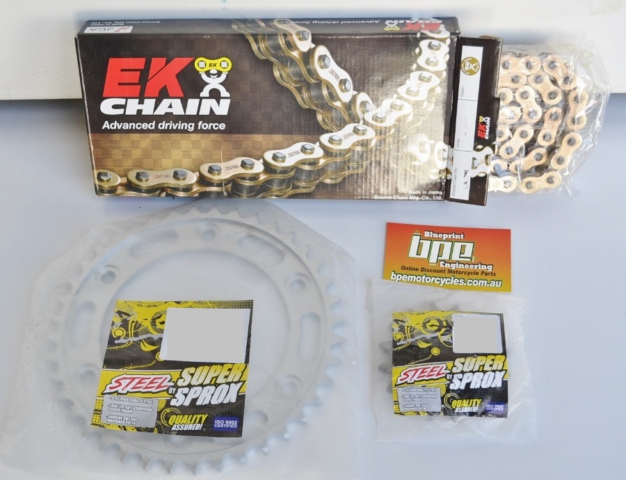 Honda CBR1000 FK-FS 1995 Gold XRing Chain and Sprocket Kit