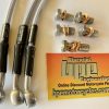 YAMAHA R1 2012 2014 Goodridge braided brake lines – NON ABS front and rear Twin layout kit front and rear 3 line kit - Image 5