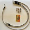 YAMAHA R1 2012 2014 Goodridge braided brake lines – NON ABS front and rear Twin layout kit front and rear 3 line kit