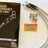 YAMAHA R1 2012 2014 Goodridge braided brake lines – NON ABS front and rear Twin layout kit front and rear 3 line kit - Image 8