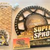 Kawasaki KX250X 2021, EK MRD7 Chain and Black Alloy Sprocket Kit 12A-442K-MX11 (520 13t-50T black/ gold ) rear sprocket supersprox kit